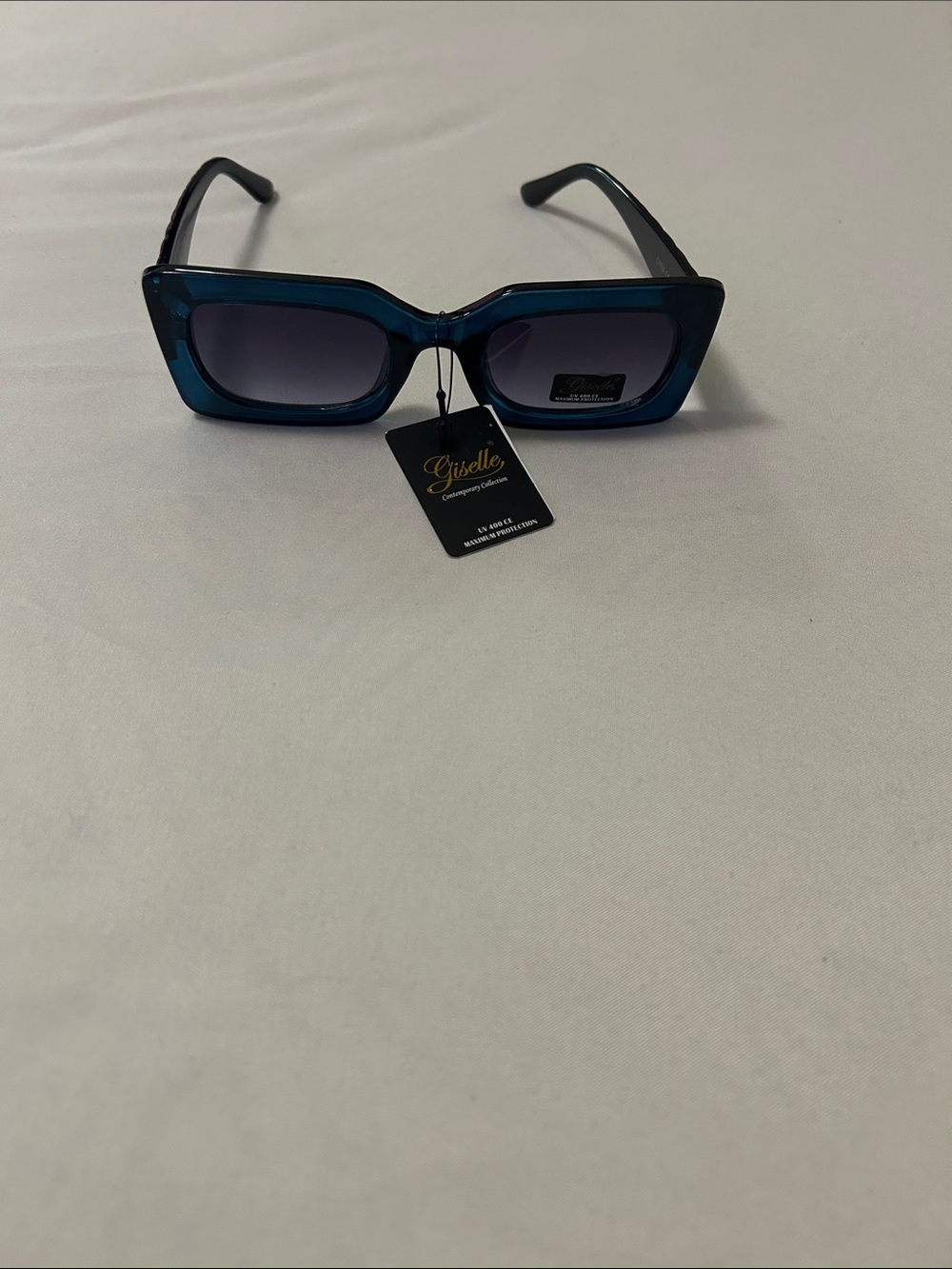 Blue Rectangular Women’s Sunglasses